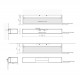 Decor Walther Box 1-40 Светильник на зеркало 40x10x5см, 2x R7S 78mm max. 100W, цвет: хром