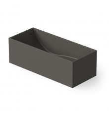 Dea Design Modern Ванна 180х76х58см., отдельностоящая, цвет: graphite