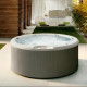Jacuzzi Alimia Минибассейн D212x90см, встраиваемый, цвет акрила: Platinum