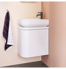 Burgbad B.ME Комплект мебели 50х34х64см., Sx, подвесной, 1 дверца, с 1 отв., цвет: белый матовый