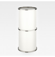 Armani Roca Baia Настенный LED светильник, полукруглая форма., цвет: brushed steel