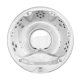 Jacuzzi Alimia Минибассейн D212x90см, встраиваемый, цвет акрила: Platinum