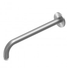 QuadroDesign Кронштейн для верхнего душа 40см., настенный, цвет: Brushed Stainless Steel