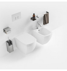Agape 750 Биде подвесное 35.5х57.5х30см., цвет: белый глянцевый