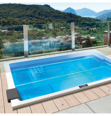 Gruppo Treesse Rest Минибассейн 240x195х85см., хромотерапия 1, озон. дезинф. внешняя панель VTR, автонаполнение и дренаж, нагрев3KW, цвет: белый