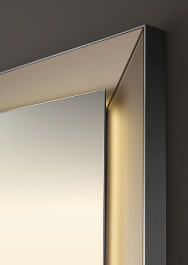 VITAGE milldue edition MAJESTIC 07 Комплект мебели 154х60хh78см, напольная, раковина, зеркало, отделка: стекло Bronzo acidato/black crom