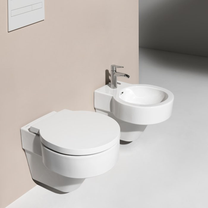 Laufen VAL Унитаз подвесной 53x39x36.5см, безободковый, с покр. LCC, цвет: белый