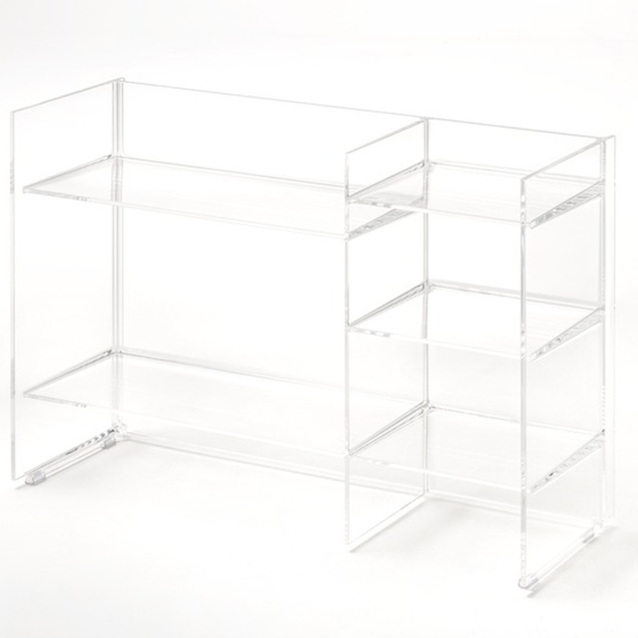 Стеллаж Laufen Kartell, 75х26х53см, пластик, напольный, цвет: прозрачный кристал