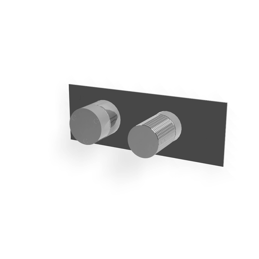 Внешняя часть смесителя для душа Treemme 28mm на 3 потребителя T30 — RWIT5BE3CCZ4