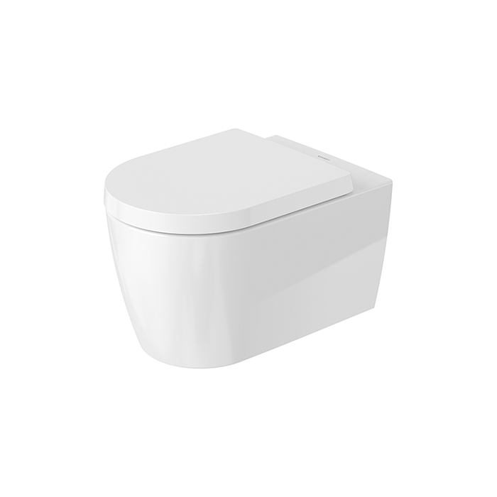 Duravit ME BY Starck Унитаз подвесной 57х37см, Rimless, включая крепление Durafix, цвет: белый матовый