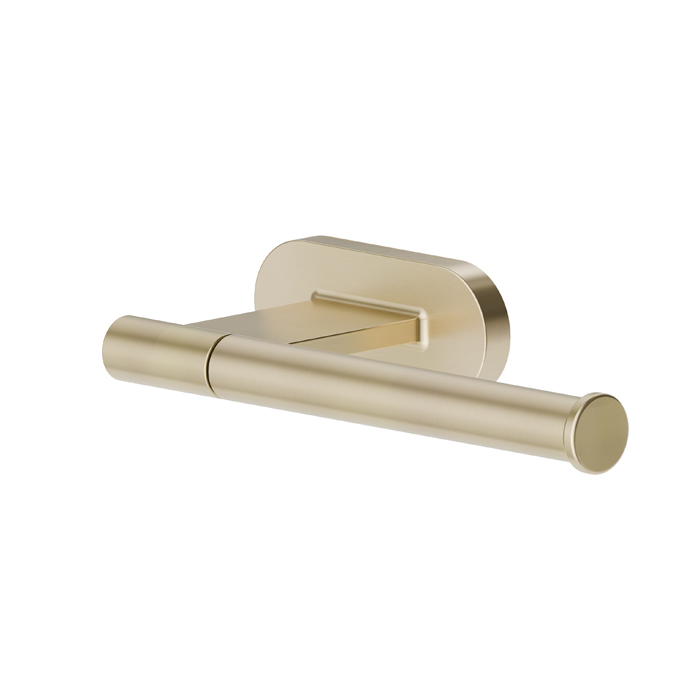 Держатель для бумаги Newform Accessori tondi, подвесной, цвет: PVD brushed gold