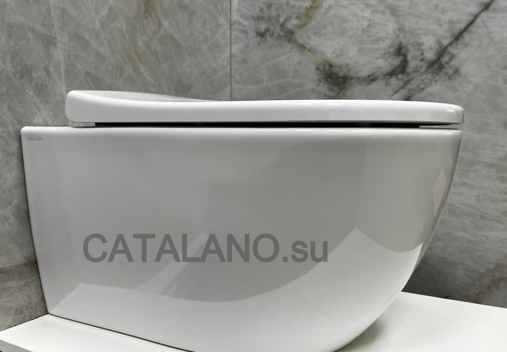 Унитаз подвесной безободковый Catalano Sfera 55x35 Silentech 0511550001