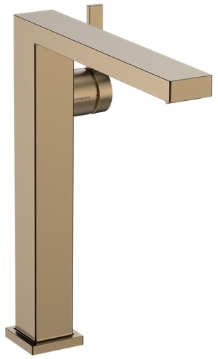 Смеситель для раковины Hansgrohe Tecturis E, 243 мм, PushOpen, CoolStart, 4 л/мин — 73070140