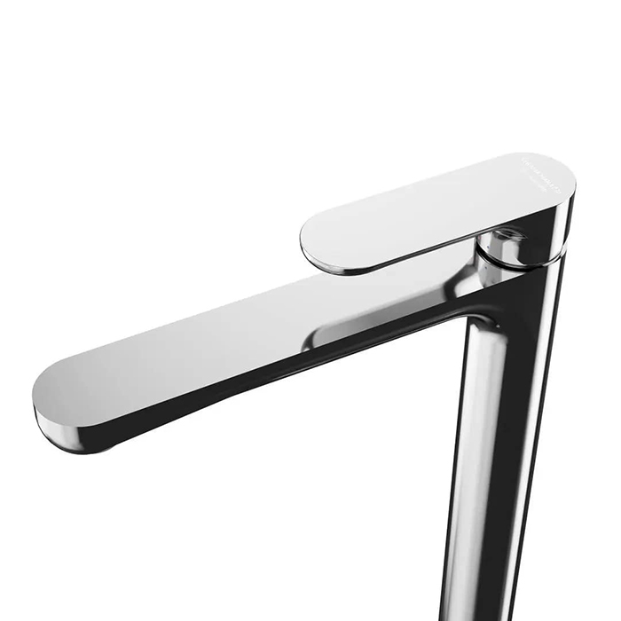Kerama Marazzi Ole Смеситель для раковины, высокий, 1 отв., без донного клапана, цвет: хром