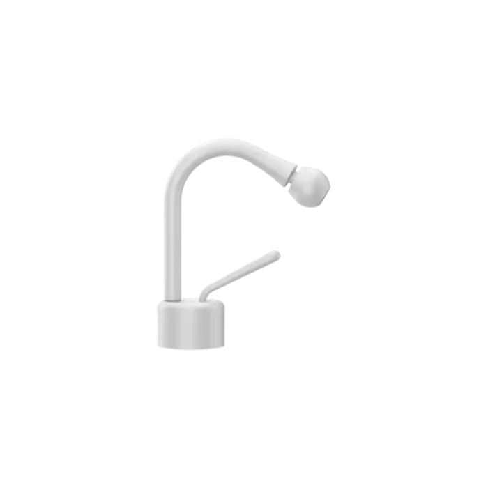 Смеситель для биде Gessi Goccia на 1 отверстие, цвет: белый