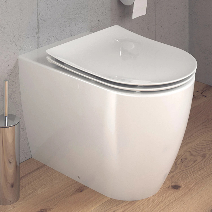 Duravit Soleil by Starck Унитаз 37х60см, напольный, безободковый, слив универсальный, Weiß Hochglanz, HyG, цвет: белый
