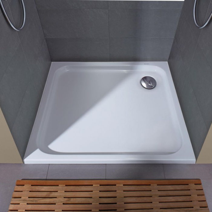 Duravit D-Code Душевой поддон 90x90х8.5см, акриловый, квадратный, цвет: белый