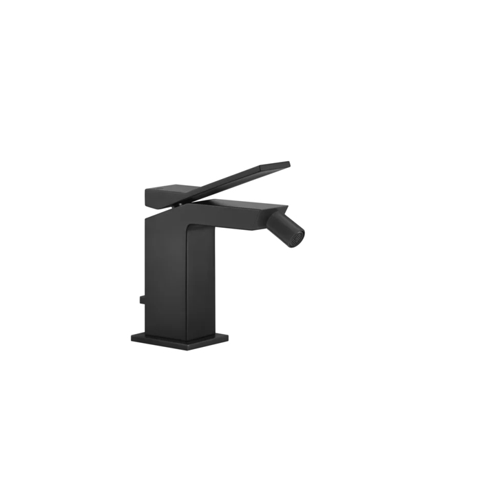 Смеситель для биде Gessi Rettangolo K на 1 отверстие, с донным клапаном, цвет: black XL