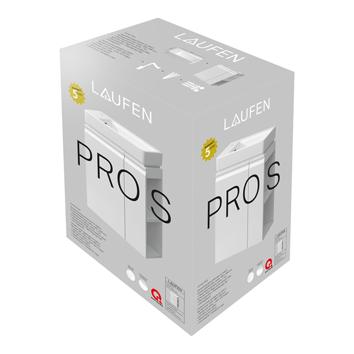 Комплект мебели Laufen Pro S 48х28х69см, подвесной, с раковиной, цвет: белый матовый