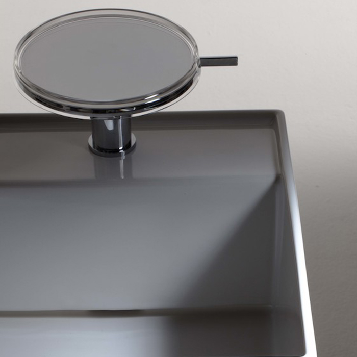 Laufen Kartell Раковина 37.5х43.5х90 см, 1 отв., напольная, без перелива, покрытие LCC, цвет: белый