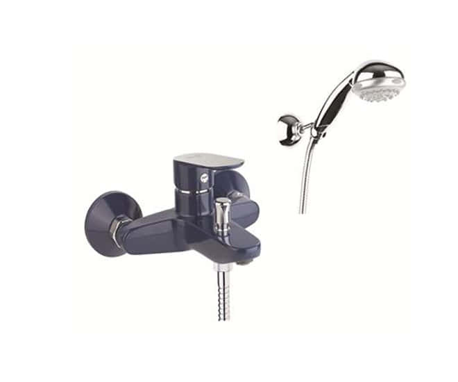 Ванна Fiore FIORE KEVON - CHIC 8150 с душ. гарнитуром blue/chrome — 81TX8150