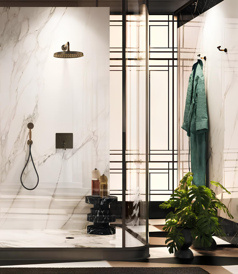 Ручной душ Gessi Venti20, с шланговым подсоединением, держателем, шлангом, цвет: Black Metal Brushed PVD