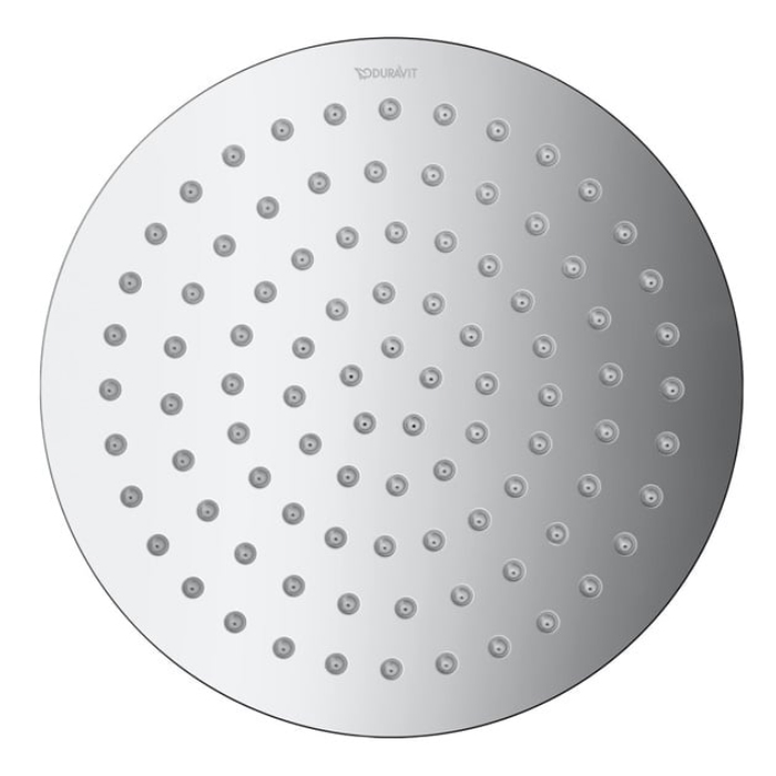 Duravit Shower Верхний душ 24x24см, 1 режим, настенный/потолочный, цвет: хром