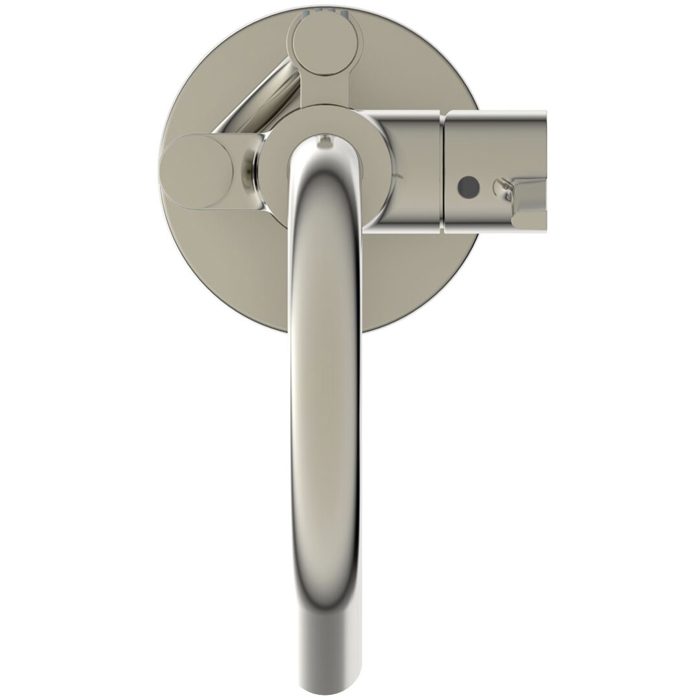 Смеситель для ванны Ideal Standard Joy, напольный, с ручным душем, цвет: PVD Silver Storm (Серебряный Шторм)