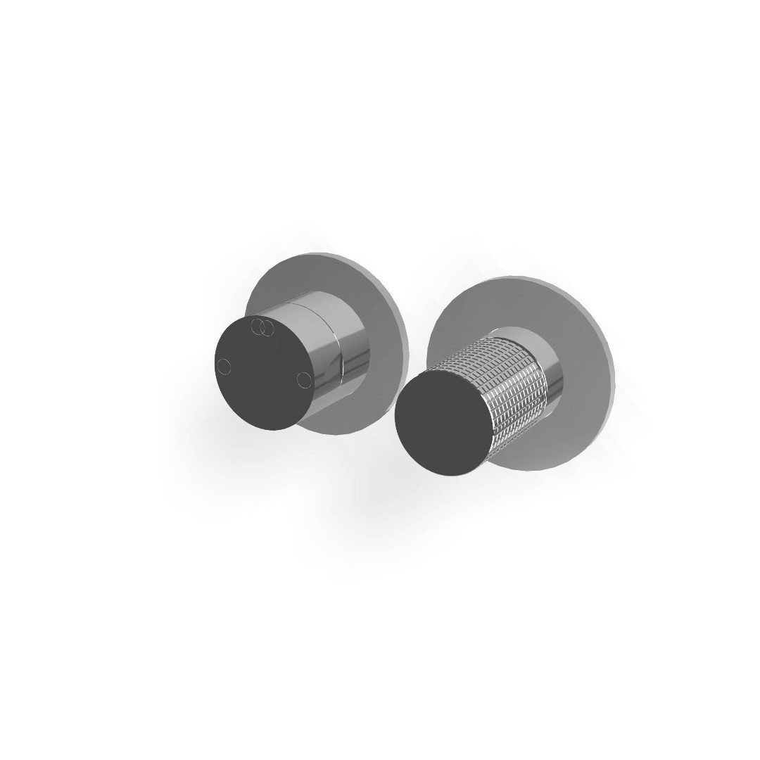Внешняя часть смесителя для душа Treemme 28mm на 2 потребителя T30 — RWIT5BF2CCZ4