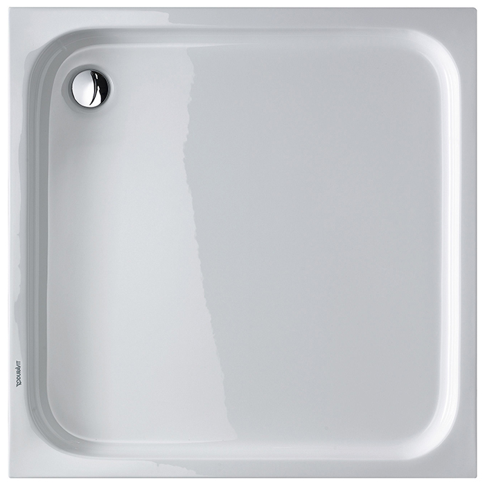 Duravit D-Code Душевой поддон 90x90х8.5см, акриловый, квадратный, цвет: белый