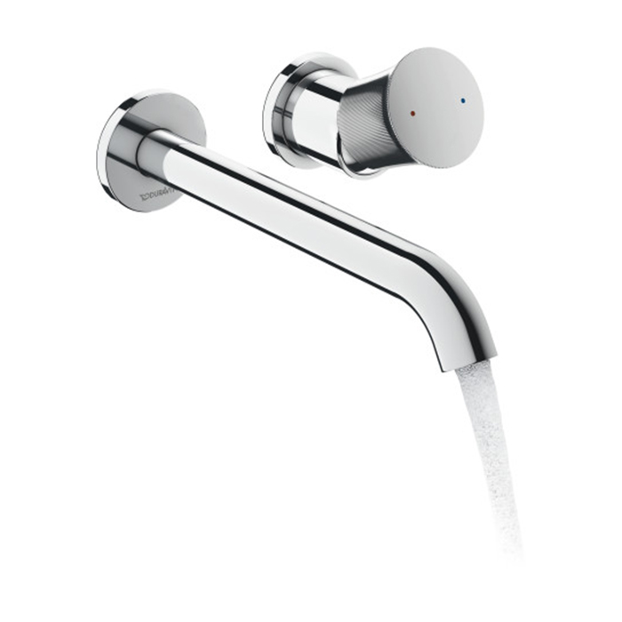 Duravit White Tulip Смеситель для раковины, встраиваемый, цвет: хром