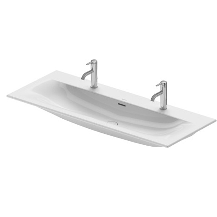 Раковина Duravit Viu 123х49 см, 1 отв., цвет: белый