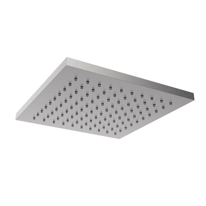 Душевая лейка Almar EcoAir Square 316, 25х25см, нержавеющая сталь, цвет: stainless steel