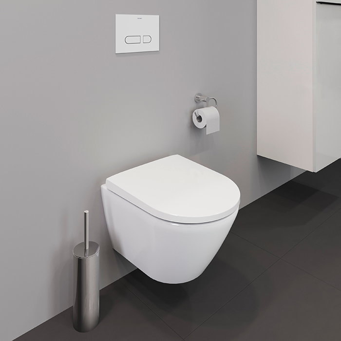 Duravit D-Neo Унитаз 37х48см, подвесной, безободковый, цвет: белый глянцевый