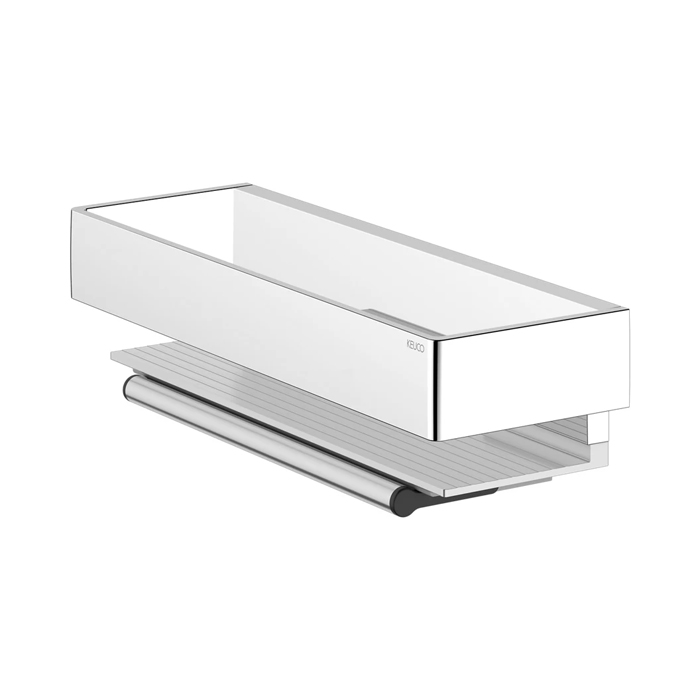 Keuco Edition 11 Полочка для душа со стеклоочистителем, подвесная, цвет: silver-anodized/хром