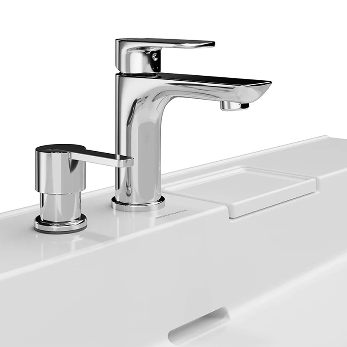 Kerama Marazzi Logica Раковина накладная, 60.5х48.5см., с 2 отв., цвет:  белый глянцевая