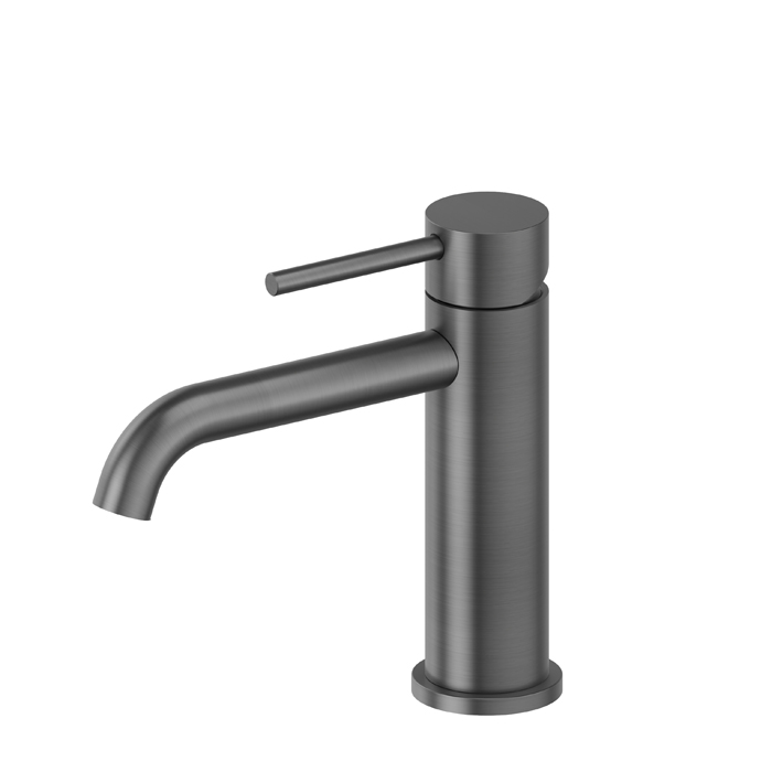 Смеситель для раковины Newform X-Steel 316, 1 отв., цвет: PVD brushed gun metal