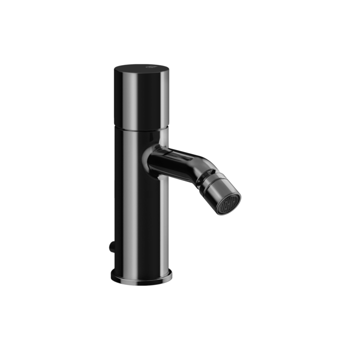 Смеситель для биде Gessi Habito Unito на 1 отв., с донным клапаном, цвет: Black Metal PVD