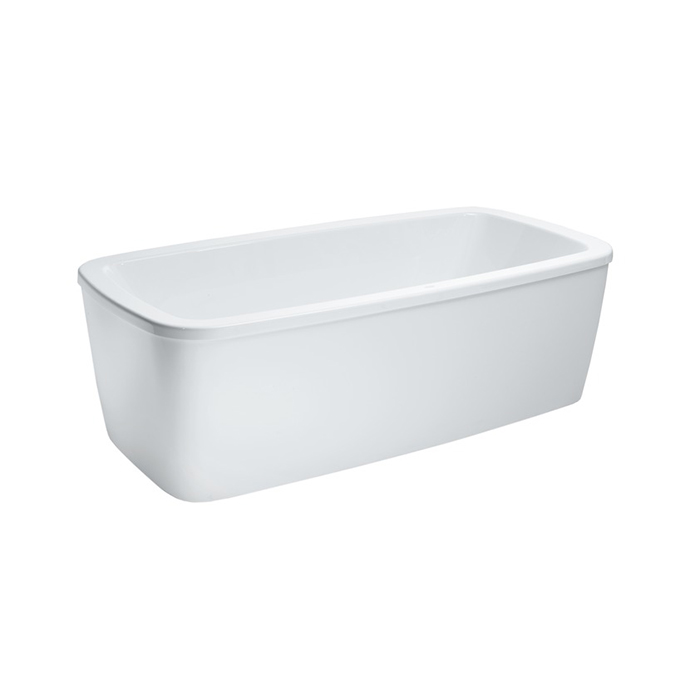Ванна Laufen Palomba 180x90x45.5см, отдельностоящая, с слив-переливом, с каркасом и панелью, материал: акрил, цвет: белый