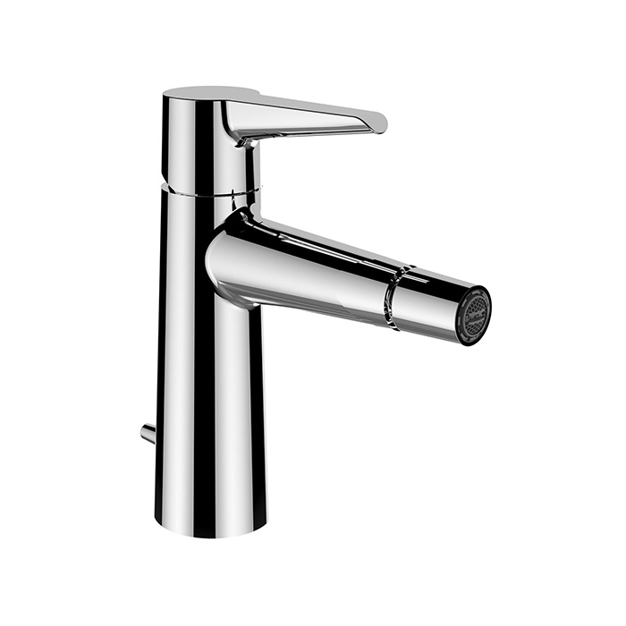 Смеситель для биде Laufen Val, на 1 отв., Eco+, с донным клапаном, цвет: хром