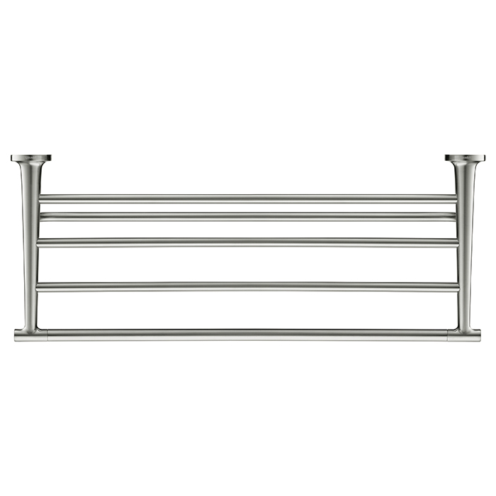 Полочка для полотенец Duravit Starck T 61x23.2см, подвесная, цвет: Stainless steel Brushed