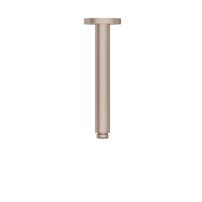 Душевой кронштейн Newform Head Showers 20см, потолочный, закругленный, цвет: copper satin