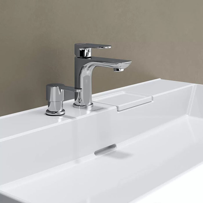 Kerama Marazzi Logica Дозатор для мыла, встраиваемый, цвет: хром