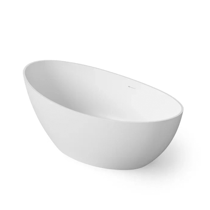 Dea Design Elegant Ванна 180x90x62см, отдельностоящая, Solid Surface, цвет: White №18