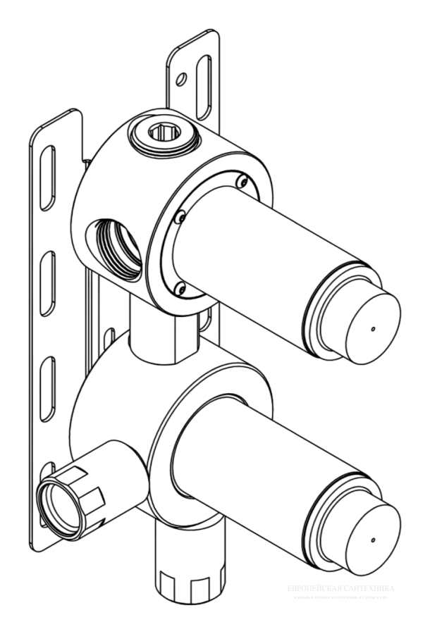 Скрытая часть для встраиваемого смесителя CEA Design UCS15