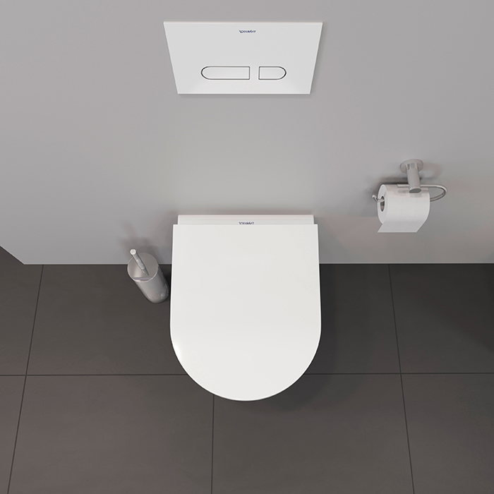 Duravit D-Neo Унитаз 37х48см, подвесной, безободковый, цвет: белый глянцевый