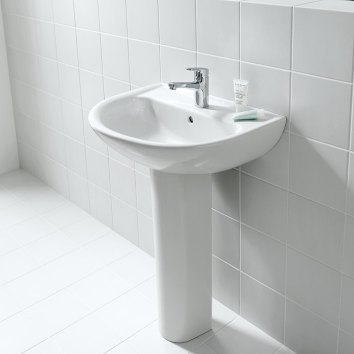 Laufen Pro Раковина 60х48х16,5 см, подвесная, с 1 отв., по центу, c переливом, цвет: белый