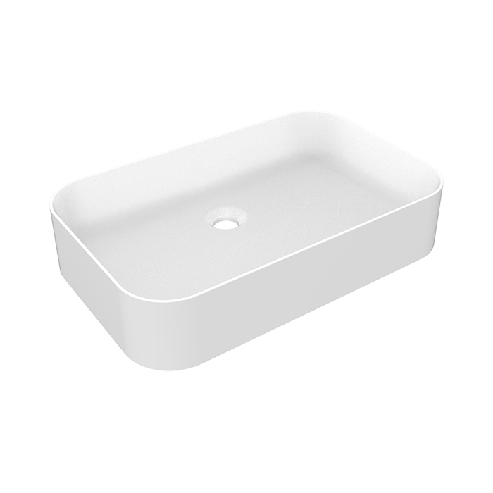 Gessi Rilievo Раковина накладная, 39.4х37.4х10.2см, без отв., цвет: белый