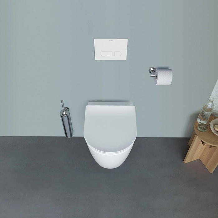 Duravit Soleil by Starck Унитаз 37х48см, подвесной, безободковый, Weiß Hochglanz, HyG, цвет: белый