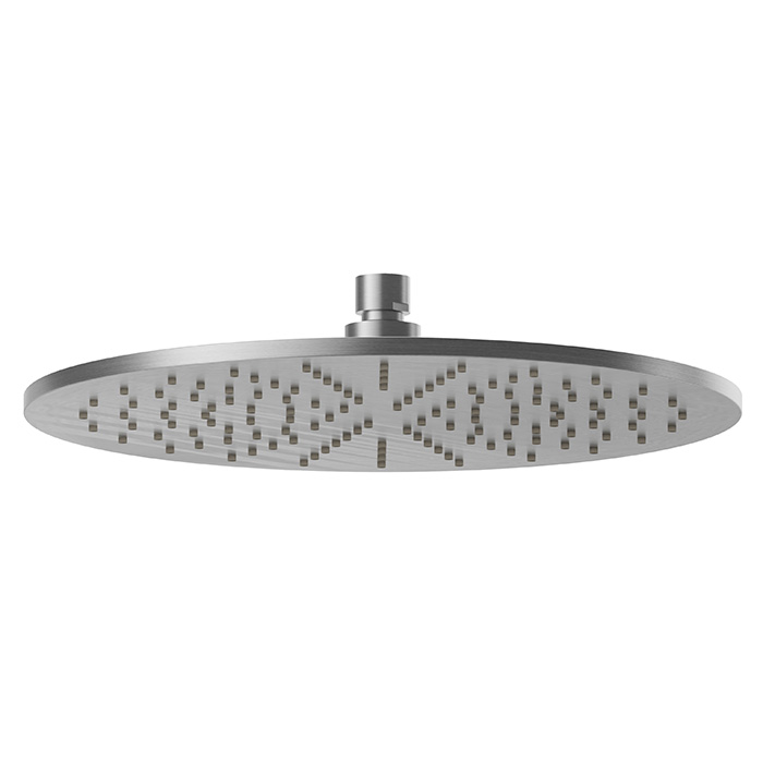 Newform X-STEEL 316 Верхний душ, d30см, без кронштейна, G1/2", цвет: нержавеющая сталь